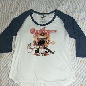 A Christmas Story 3/4 sleeve shirt